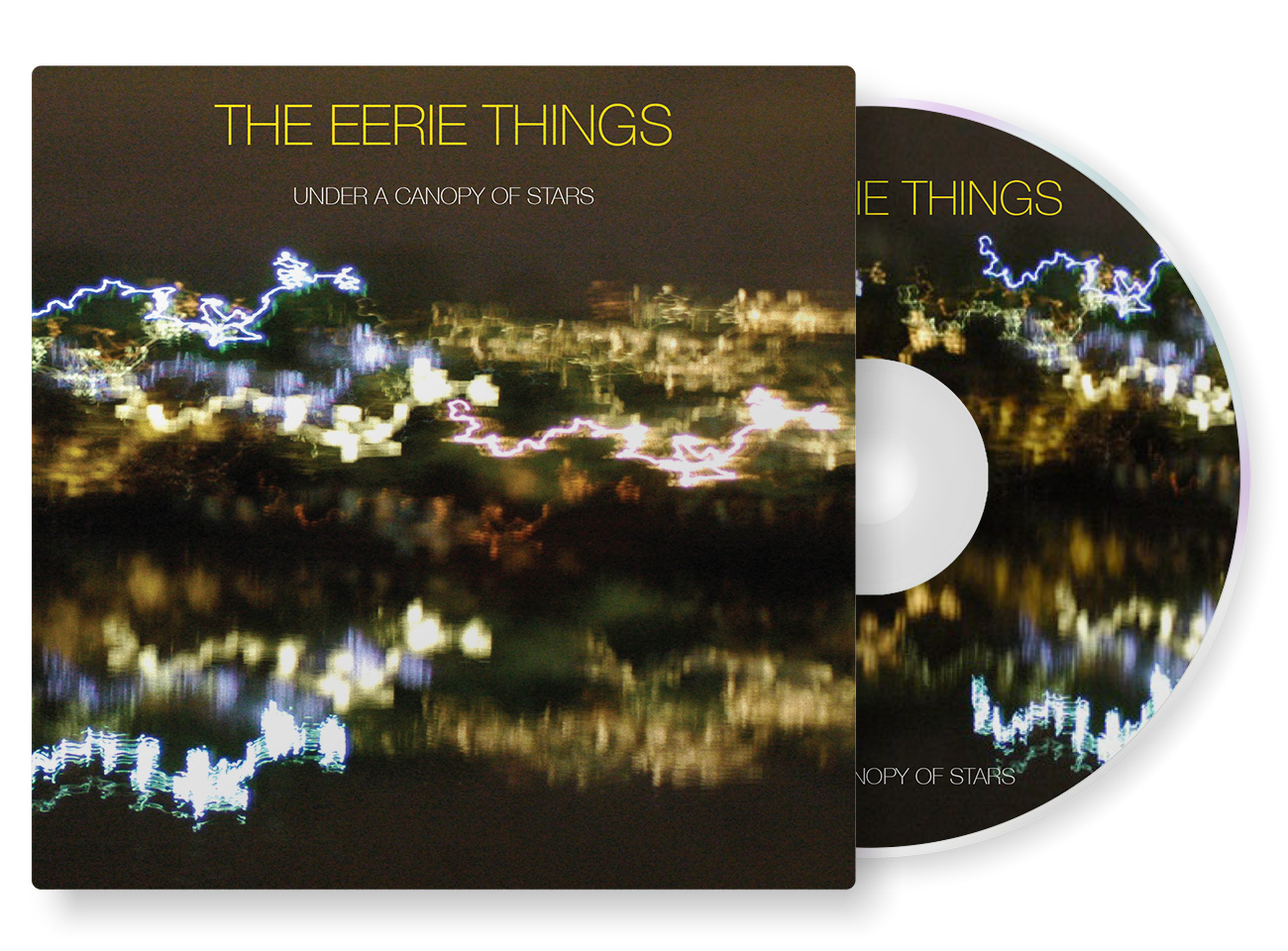 The Eerie Things | cd artwork design by accurate expressions