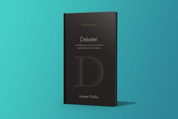 Debate! Jacquie Molloy – designed by accurate expressions