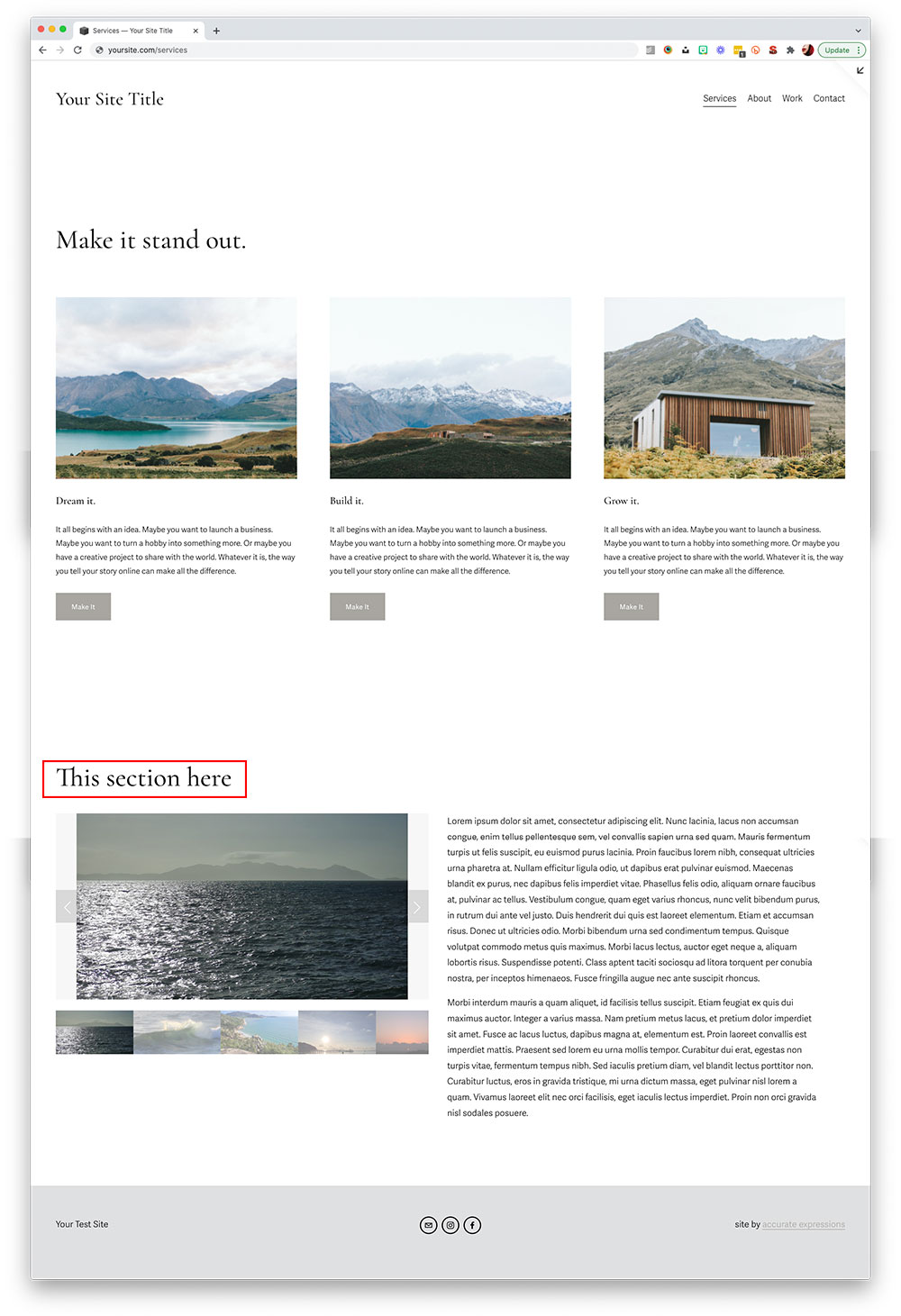 Squarespace Anchor Link | accurate expressions