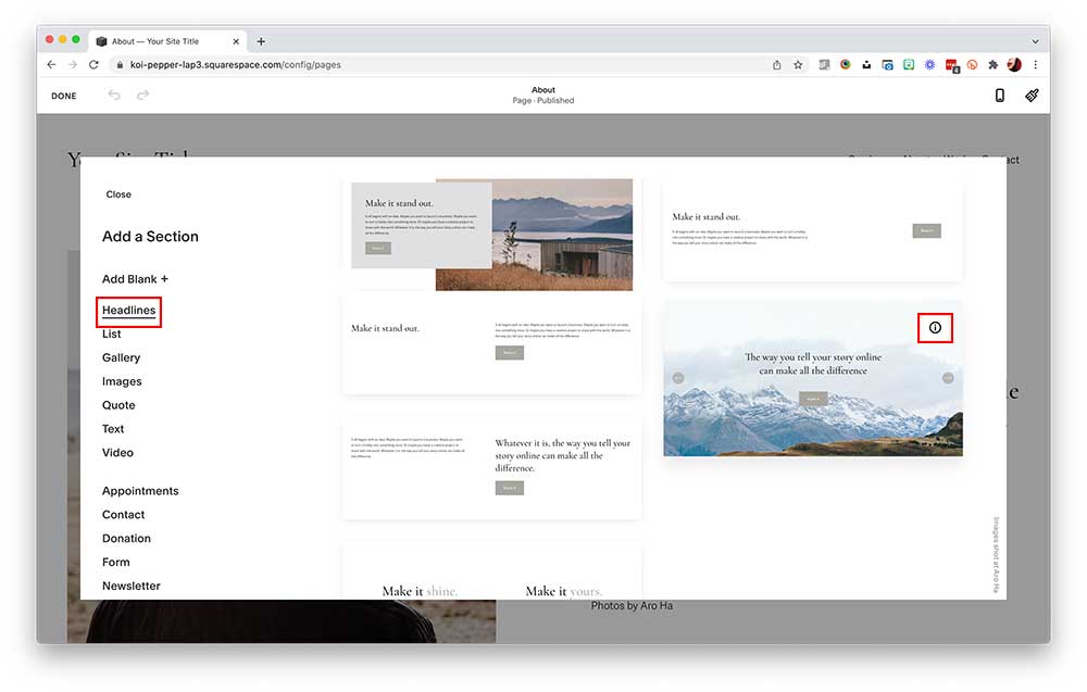 Auto Layouts - Headlines