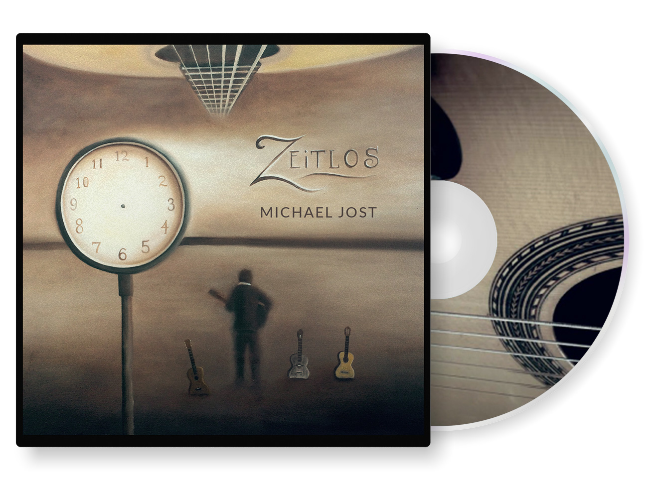 Michael Jost "Zeitlos" | cd artwork design by accurate expressions