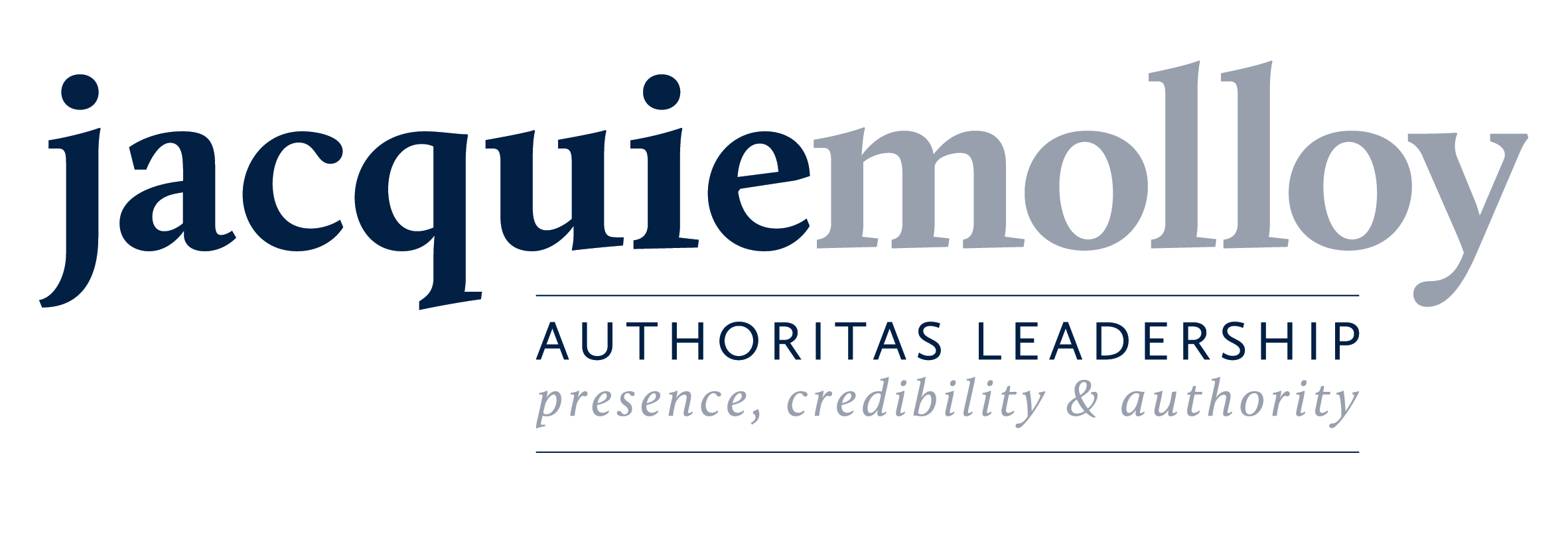 Jacquie Molloy | logo design by accurate expressions