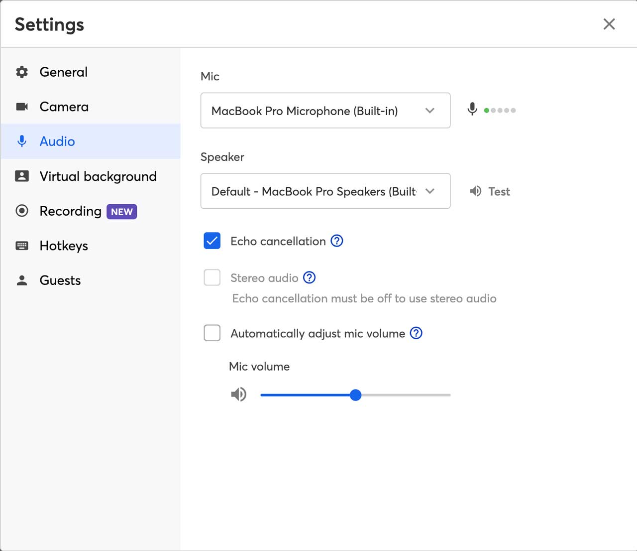 Streamyard Settings | help from accurate expressions