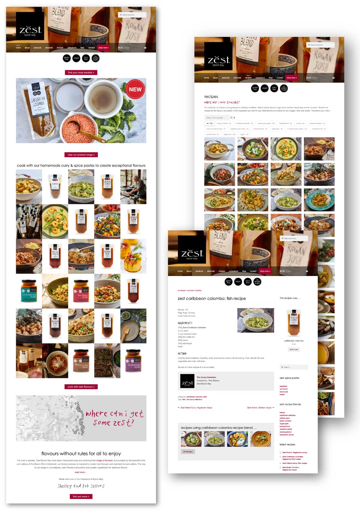 Zest Website Updates | web design by accurate expressions